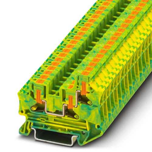 PHOENIX CONTACT -  PTV 4-TWIN-PE - Ground terminal