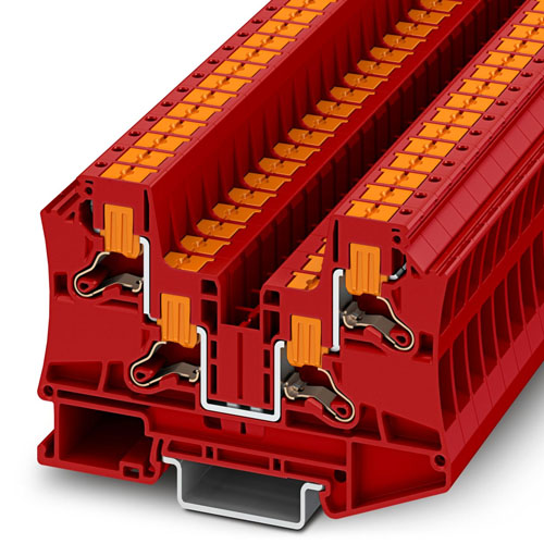 PHOENIX CONTACT -  PTV 6-QUATTRO RD - Feed-through terminal block