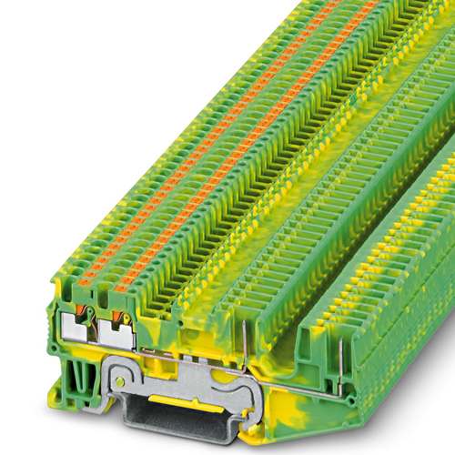 PHOENIX CONTACT - PT 1,5/S-QUATTRO/2P-PE - Ground terminal