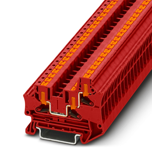 PHOENIX CONTACT -  PTV 4-TWIN RD - Feed-through terminal block