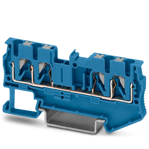 PHOENIX CONTACT -  TBP 2,5-QUATTRO BU - Feed-through terminal block