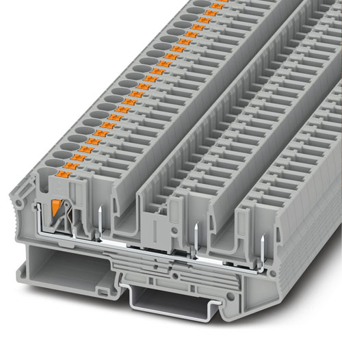 PHOENIX CONTACT - PT 4-QUATTRO/3CP - Feed-through terminal block