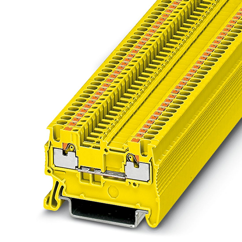 PHOENIX CONTACT -  PT 1,5/S YE - Feed-through terminal block