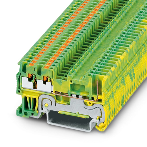 PHOENIX CONTACT -  PT 1,5/S-TWIN/1P-PE - Ground terminal