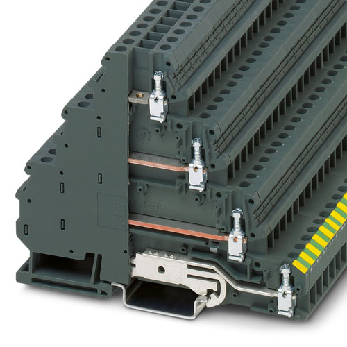 PHOENIX CONTACT - TB 4-PE/3L I - Motor connection terminal block