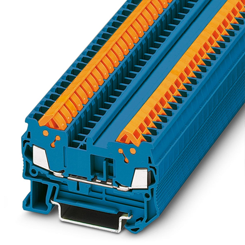 PHOENIX CONTACT -  QTC 1,5 BU - Feed-through terminal block