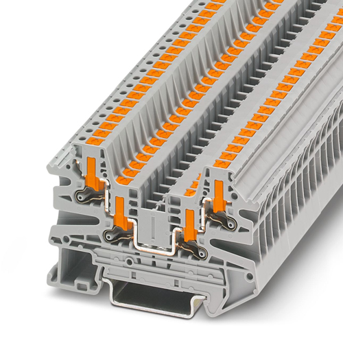 PHOENIX CONTACT -  PTV 2,5-QUATTRO - Feed-through terminal block