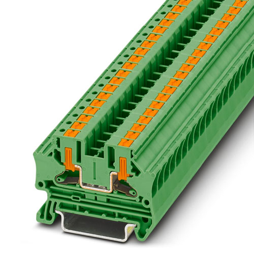 PHOENIX CONTACT -  PTV 4 GN - Feed-through terminal block