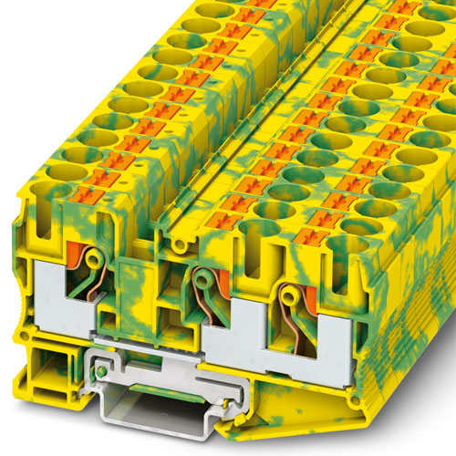 PHOENIX CONTACT -  PT 10-TWIN-PE - Ground terminal
