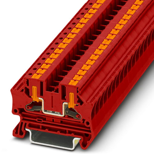 PHOENIX CONTACT -  PTV 4 RD - Feed-through terminal block