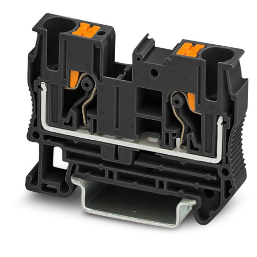 PHOENIX CONTACT -  PT 6 BK - Feed-through terminal block