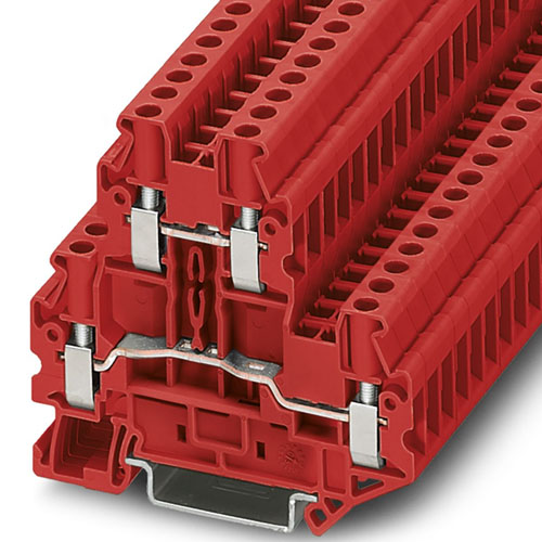 PHOENIX CONTACT -  UTTB 4 RD - Feed-through terminal block