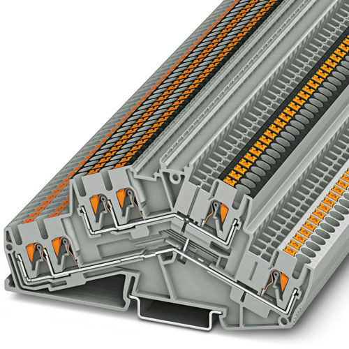 PHOENIX CONTACT -  PTTBS 2,5-TWIN-PV - Double-level terminal block