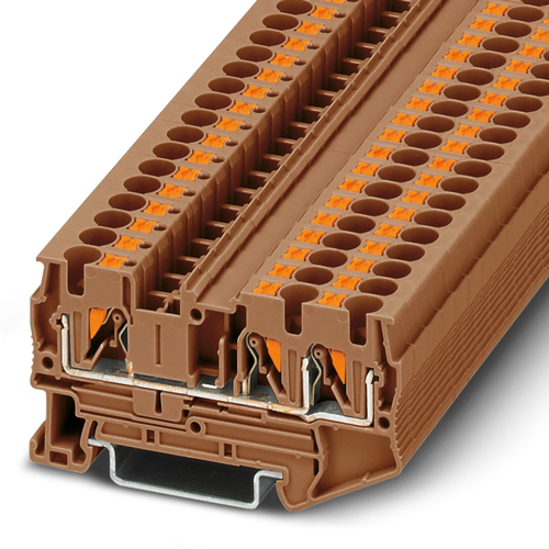 PHOENIX CONTACT -  PT 4-TWIN BN - Feed-through terminal block