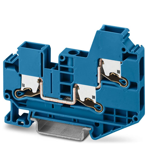 PHOENIX CONTACT - XTV 6-TWIN BU - Feed-through terminal block