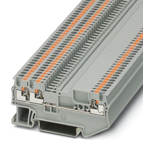 PHOENIX CONTACT -  PT 1,5/S-TWIN-MTD - Feed-through terminal block