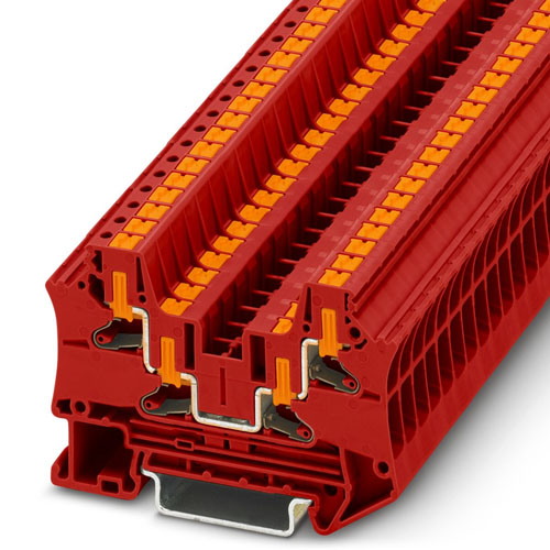 PHOENIX CONTACT -  PTV 4-QUATTRO RD - Feed-through terminal block