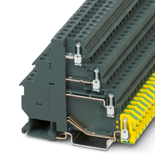 PHOENIX CONTACT - TB 2,5-PE/3L I - Motor connection terminal block