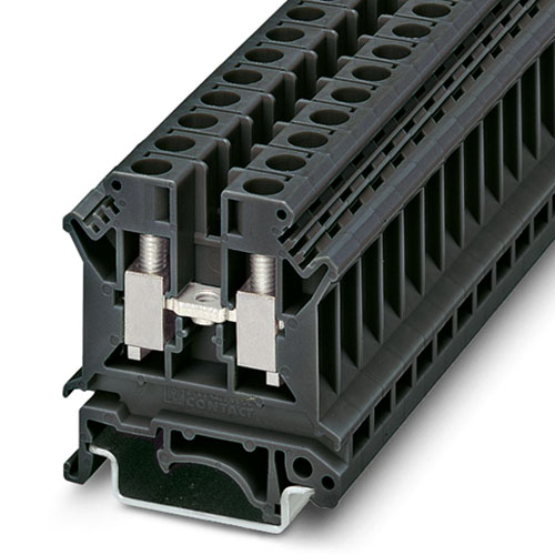 PHOENIX CONTACT - UK 10 N BK - Feed-through terminal block