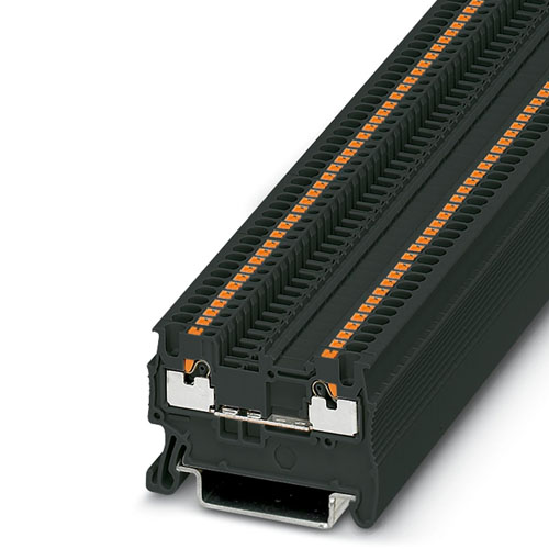 PHOENIX CONTACT -  PTV 2,5 BK - Feed-through terminal block