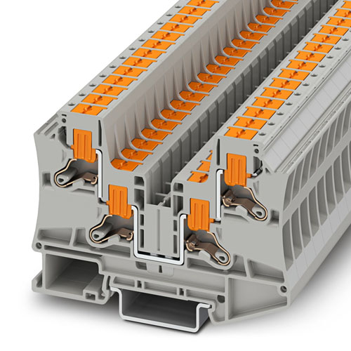 PHOENIX CONTACT - PTV 6-QUATTRO - Feed-through terminal block