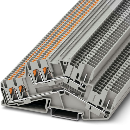 PHOENIX CONTACT - PTTBS 2,5-TWIN/2P - Double-level terminal block