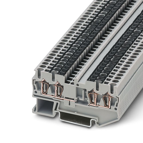 PHOENIX CONTACT -  ST 2,5-QUATTRO-U - Feed-through terminal block