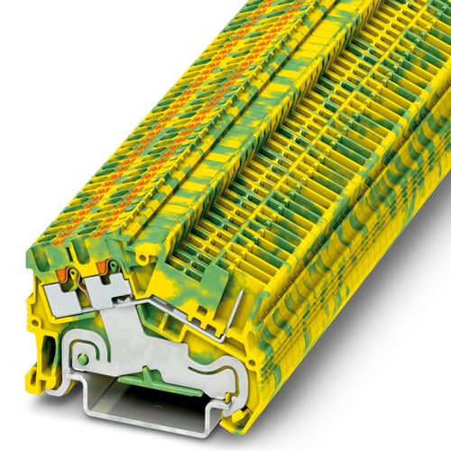 PHOENIX CONTACT - PTS 1,5/S-TWIN/1P-PE - Ground terminal