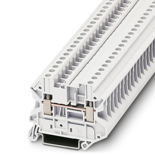 PHOENIX CONTACT-  UT 4-MTD WH - Feed-through terminal block