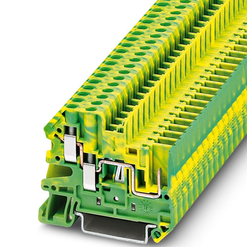 PHOENIX CONTACT -  UT 4-TWIN/ 1P-PE - Ground terminal