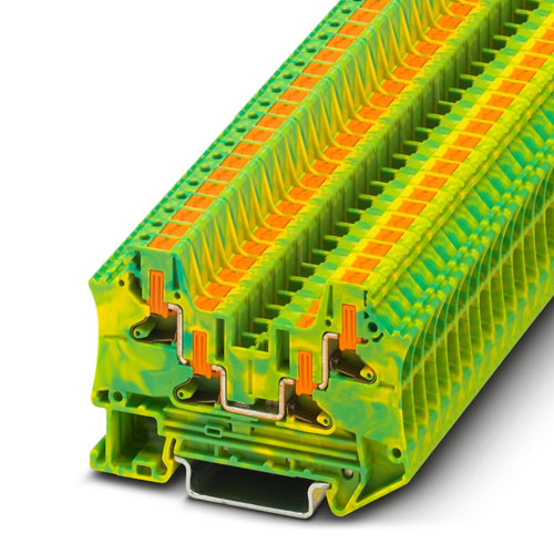 PHOENIX CONTACT -  PTV 6-QUATTRO-PE - Ground terminal