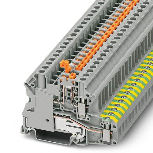 Phoenix - UT 4-PE/MT P/P - Feed-through terminal block