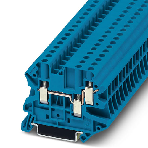 PHOENIX CONTACT -  UT 4-TWIN BU - Feed-through terminal block