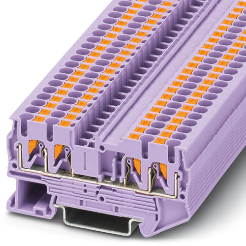 Phoenix contact -  PT 2,5-QUATTRO VT - Feed-through terminal block