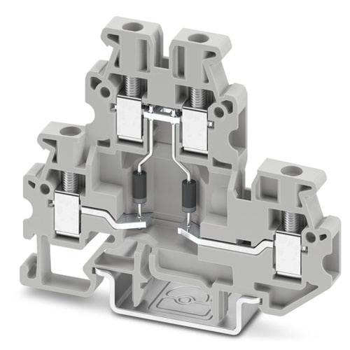 Phoenix contact -  MUTTB 2,5-2DIO/O-UL/O-UR - Component terminal block