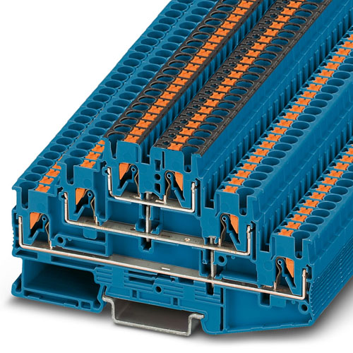 Phoenix contact - PT 2,5-3PV BU - Multi-level terminal block