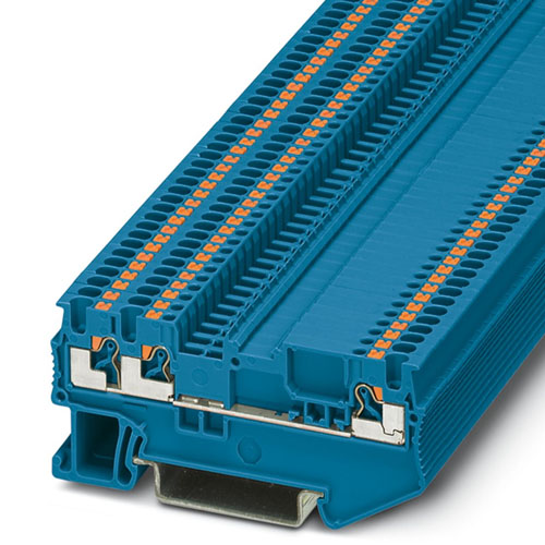 Phoenix contact -  PT 1,5/S-TWIN-MTD BU - Feed-through terminal block