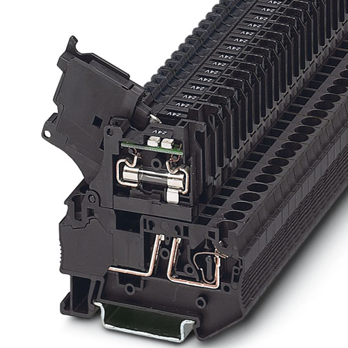 PHOENIX CONTACT - ST 4-HESILED 24 (5X20) - Fuse modular terminal block