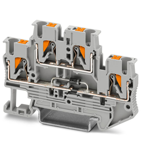 PHOENIX CONTACT - PTTB 2,5-DIO/UL-UR - Component terminal block