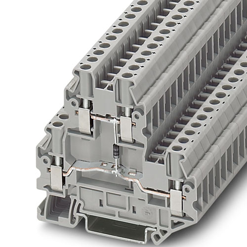 PHOENIX CONTACT - UTTB 2,5-DIO/O-U - Component terminal block