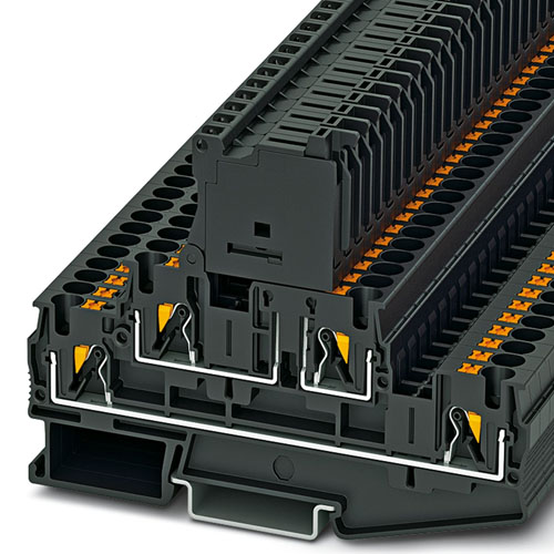 PHOENIX CONTACT - PTTB 4-HESILED 24 (5X20) - Fuse modular terminal block