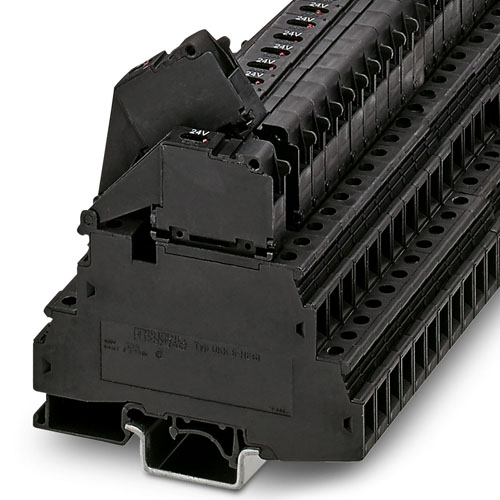 PHOENIX CONTACT - UKK 5-HESILED 24 (5X20) - Fuse modular terminal block