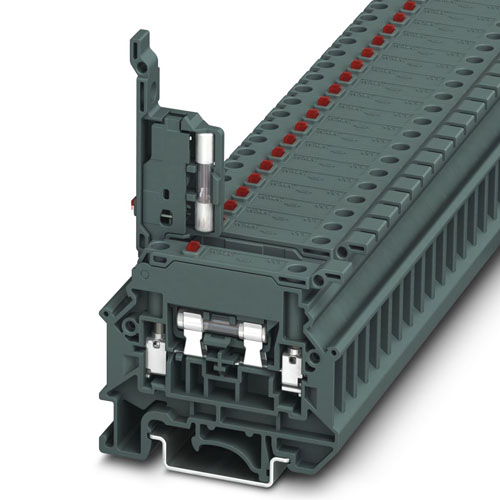 PHOENIX CONTACT - TB 4-HESILED 24 (5X20) I - Fuse terminal block