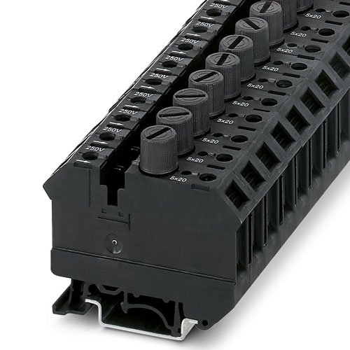 PHOENIX CONTACT - UK 10-DREHSILA 250 (5X20) - Fuse modular terminal block