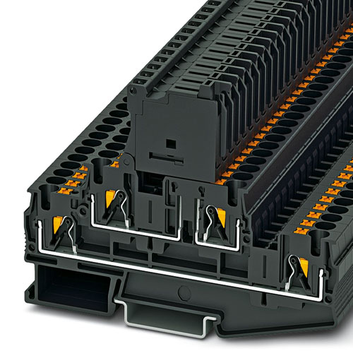 PHOENIX CONTACT - PTTB 4-HESILED 250 (5X20) - Fuse modular terminal block