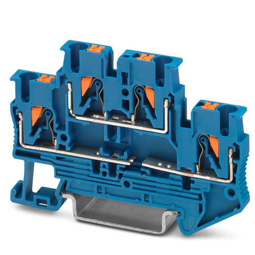 PHOENIX CONTACT - PTTB 2,5-2BE BU - Component terminal block