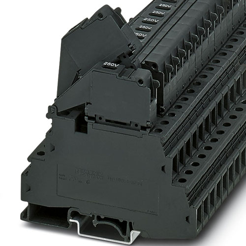 PHOENIX CONTACT - UKK 5-HESILA 250 (5X20) - Fuse modular terminal block