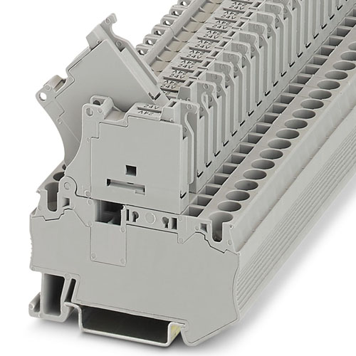 PHOENIX CONTACT - ST 4-HESILED 24 (5X20) GY/GY - Fuse modular terminal block