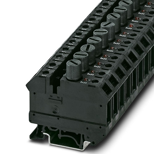 PHOENIX CONTACT - UK 10-DREHSILED 60 (5X20) - Fuse modular terminal block