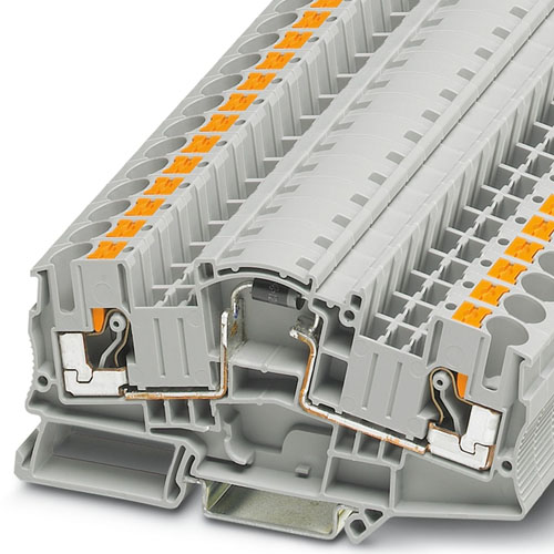 PHOENIX CONTACT - PTME 6-DIO BY255/L-R - Component terminal block